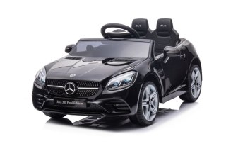 AUTO NA AKUMULATOR DLA DZIECKA MERCEDES SLC 300 2X45W EVA PILOT SKÓRA LED MP3