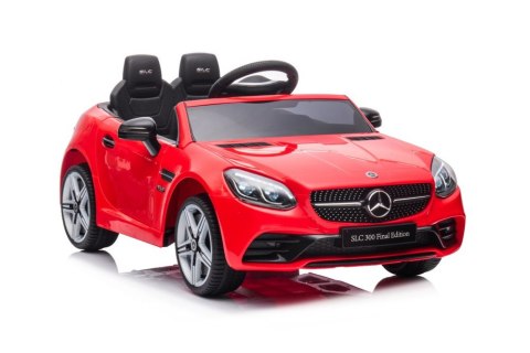 AUTO NA AKUMULATOR DLA DZIECKA MERCEDES SLC 300 2X45W EVA PILOT SKÓRA LED MP3 AUTO NA AKUMULATOR DLA DZIECKA MERCEDES SLC 300 2X45W EVA PILOT SKÓRA LED MP3