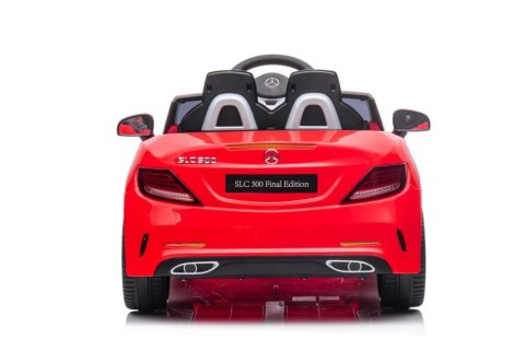 AUTO NA AKUMULATOR DLA DZIECKA MERCEDES SLC 300 2X45W EVA PILOT SKÓRA LED MP3 AUTO NA AKUMULATOR DLA DZIECKA MERCEDES SLC 300 2X45W EVA PILOT SKÓRA LED MP3