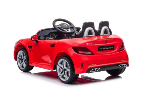 AUTO NA AKUMULATOR DLA DZIECKA MERCEDES SLC 300 2X45W EVA PILOT SKÓRA LED MP3 AUTO NA AKUMULATOR DLA DZIECKA MERCEDES SLC 300 2X45W EVA PILOT SKÓRA LED MP3