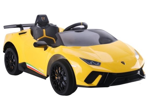 Auto na akumulator Lamborghini Huracan Żółte Auto na akumulator Lamborghini Huracan Żółte
