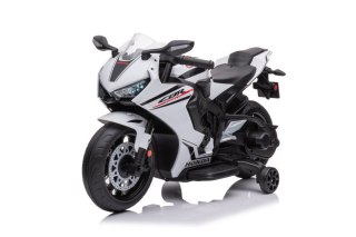 MOTOR ŚCIGACZ DLA DZIECKA HONDA CBR 1000RR 45W ŚWIATŁA LED MUZYKA KLAKSON