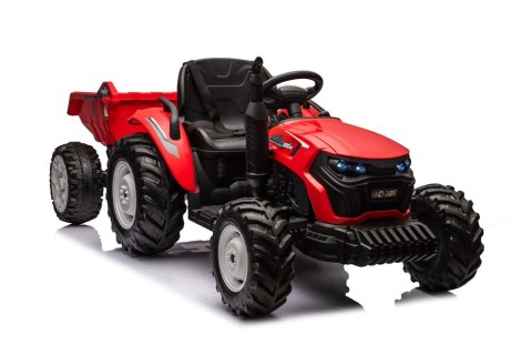 TRAKTOR NA AKUMULATOR DLA DZIECKA HC-306 24V 2X95W PRZYCZEPA EVA LED PILOT TRAKTOR NA AKUMULATOR DLA DZIECKA HC-306 24V 2X95W PRZYCZEPA EVA LED PILOT