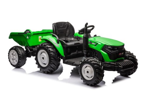 TRAKTOR NA AKUMULATOR DLA DZIECKA HC-306 24V 2X95W PRZYCZEPA EVA LED PILOT TRAKTOR NA AKUMULATOR DLA DZIECKA HC-306 24V 2X95W PRZYCZEPA EVA LED PILOT