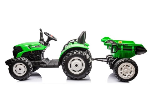 TRAKTOR NA AKUMULATOR DLA DZIECKA HC-306 24V 2X95W PRZYCZEPA EVA LED PILOT TRAKTOR NA AKUMULATOR DLA DZIECKA HC-306 24V 2X95W PRZYCZEPA EVA LED PILOT