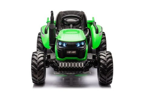 TRAKTOR NA AKUMULATOR DLA DZIECKA HC-306 24V 2X95W PRZYCZEPA EVA LED PILOT TRAKTOR NA AKUMULATOR DLA DZIECKA HC-306 24V 2X95W PRZYCZEPA EVA LED PILOT