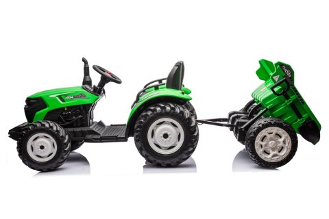 TRAKTOR NA AKUMULATOR DLA DZIECKA HC-306 24V 2X95W PRZYCZEPA EVA LED PILOT TRAKTOR NA AKUMULATOR DLA DZIECKA HC-306 24V 2X95W PRZYCZEPA EVA LED PILOT