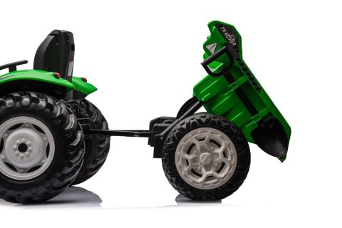 TRAKTOR NA AKUMULATOR DLA DZIECKA HC-306 24V 2X95W PRZYCZEPA EVA LED PILOT TRAKTOR NA AKUMULATOR DLA DZIECKA HC-306 24V 2X95W PRZYCZEPA EVA LED PILOT