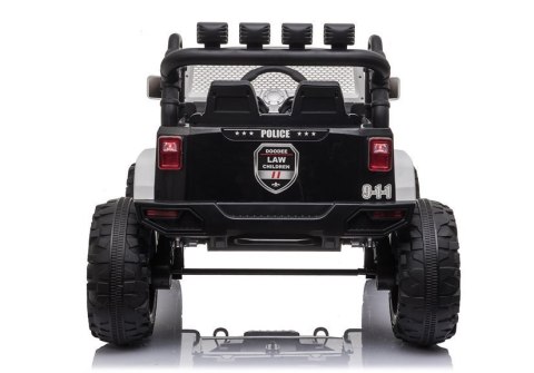 AUTO NA AKUMULATOR DŻIP JEEP POLICJA DLA DZIECKA JC666 2X200W PILOT LED EVA SKÓRA MP3 AUTO NA AKUMULATOR DŻIP JEEP POLICJA DLA DZIECKA JC666 2X200W PILOT LED EVA SKÓRA MP3