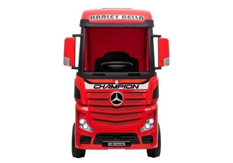 AUTO NA AKUMUALTOR DLA DZIECKA CIĘŻARÓWKA MERCEDES ACTROS 4X4 PILOT SKÓRA EVA LED MP3 AUTO NA AKUMUALTOR DLA DZIECKA CIĘŻARÓWKA MERCEDES ACTROS 4X4 PILOT SKÓRA EVA LED MP3