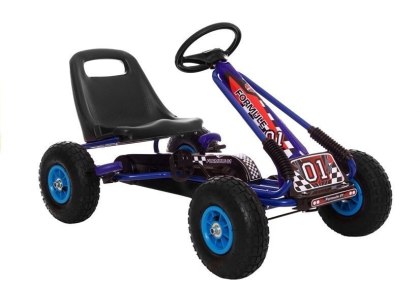 GOKART NA PEDAŁY DLA DZIECKA 4-6 LAT A-15 POMPOWANE KOŁA WOLNOBIEG ŁOŻYSKA