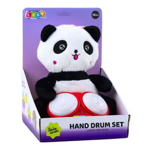 Pluszowa Panda Z Bębenkami Maskotka Przytulanka Światła Dźwięki Pluszowa Panda Z Bębenkami Maskotka Przytulanka Światła Dźwięki
