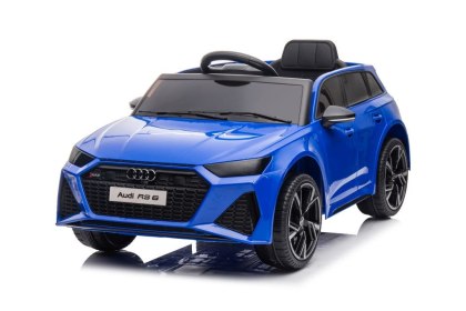 AUTO NA AKUMULATOR DLA DZIECKA AUDI RS6 BRD-2118 2X45 PILOT EVA SKÓRA LED MP3