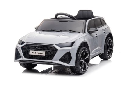 AUTO NA AKUMULATOR DLA DZIECKA AUDI RS6 BRD-2118 2X45 PILOT EVA SKÓRA LED MP3