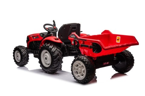 TRAKTOR NA AKUMULATOR DLA DZIECKA HC-306 24V 2X95W PRZYCZEPA EVA LED PILOT TRAKTOR NA AKUMULATOR DLA DZIECKA HC-306 24V 2X95W PRZYCZEPA EVA LED PILOT