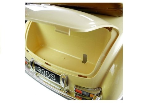 AUTO NA AKUMULATOR DLA DZIECKA RETRO MERCEDES 300S EVA LED PILOT SKÓRA MP3 AUTO NA AKUMULATOR DLA DZIECKA RETRO MERCEDES 300S EVA LED PILOT SKÓRA MP3