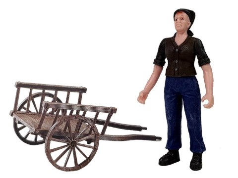 DUŻY ZESTAW FIGUREK FARMA DO ZŁOŻENIA ZWIERZĘTA TRAKTOR ZAGRODA DUZY DOM DIY