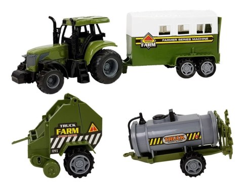 DUŻY ZESTAW FIGUREK FARMA DO ZŁOŻENIA ZWIERZĘTA TRAKTOR ZAGRODA DUZY DOM DIY