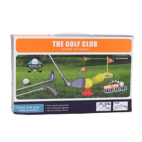 Zestaw Golfowy Dla Dzieci Kije Piłeczki Flagi Podstawki 48el Zestaw Golfowy Dla Dzieci Kije Piłeczki Flagi Podstawki 48el