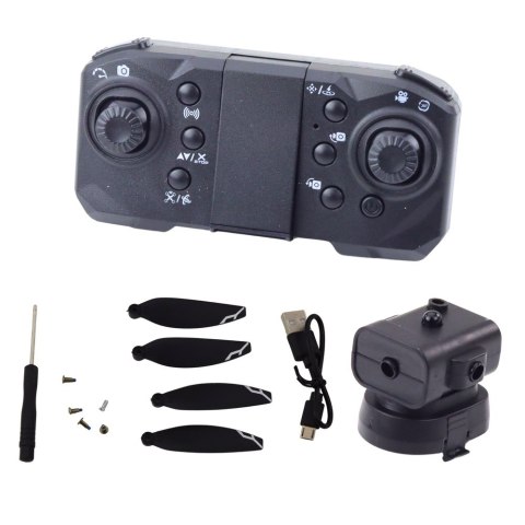 DRON ZDALNIE STEROWANY RC D11 2XKAMERA HD LED WIFI GESTY 360 UNIKX4 PILOT DRON ZDALNIE STEROWANY RC D11 2XKAMERA HD LED WIFI GESTY 360 UNIKX4 PILOT