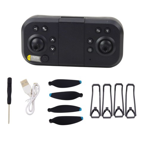 DRON ZDALNIE STEROWANY RC LU60 PODWÓJNA KAMERA HD LED 360 PILOT APLIKACJA DRON ZDALNIE STEROWANY RC LU60 PODWÓJNA KAMERA HD LED 360 PILOT APLIKACJA