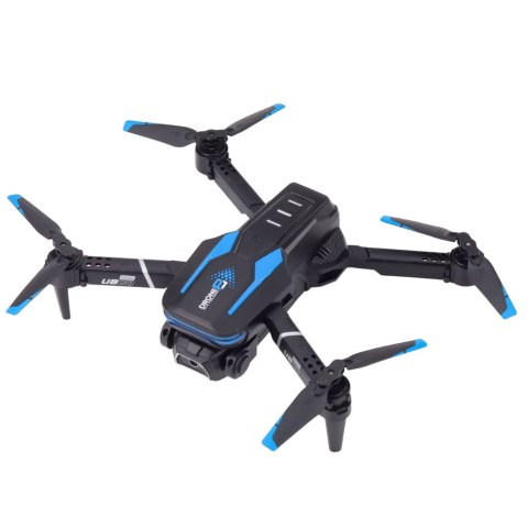 DRON ZDALNIE STEROWANY RC LU800 KAMERA HD STABILIZACJA LED 360 UNIK PILOT DRON ZDALNIE STEROWANY RC LU800 KAMERA HD STABILIZACJA LED 360 UNIK PILOT