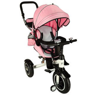 ROWEREK TRÓJKOŁOWY WÓZEK JEŹDZIK DLA DZIECKA 3W1 TRIKE FIX V3 OBRÓT 360 ST.