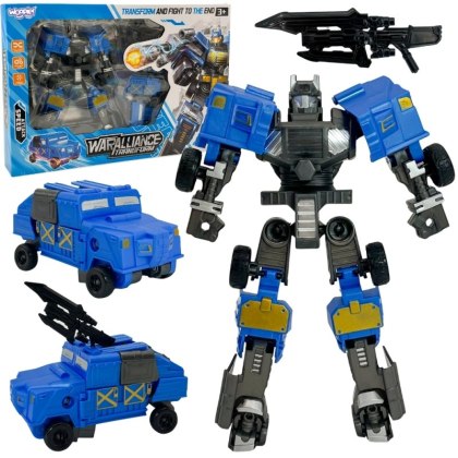 WOOPIE Robot Transformujący 2w1 Pojazd Bojowy