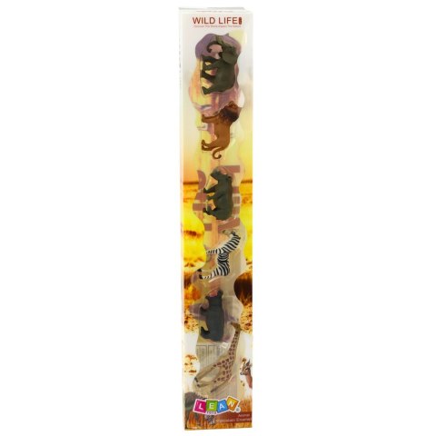 Zestaw Mini Figurki Dzikie Zwierzęta Żyrafa Zebra Lew 6-8cm 6szt Zestaw Mini Figurki Dzikie Zwierzęta Żyrafa Zebra Lew 6-8cm 6szt