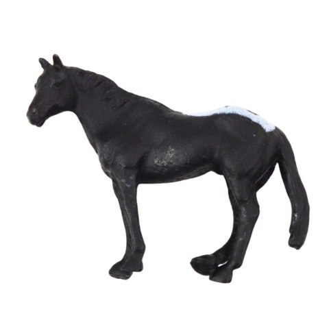 Zestaw Mini Figurki Konie Rasy Brązowy Czarny Szary 5-6cm 6szt Zestaw Mini Figurki Konie Rasy Brązowy Czarny Szary 5-6cm 6szt