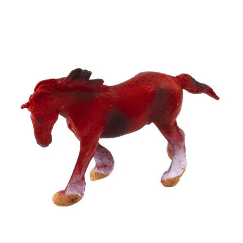 Zestaw Mini Figurki Konie Rasy Brązowy Czarny Szary 5-6cm 6szt Zestaw Mini Figurki Konie Rasy Brązowy Czarny Szary 5-6cm 6szt