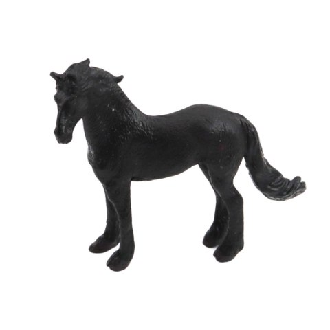 Zestaw Mini Figurki Konie Rasy Brązowy Czarny Szary 5-6cm 6szt Zestaw Mini Figurki Konie Rasy Brązowy Czarny Szary 5-6cm 6szt