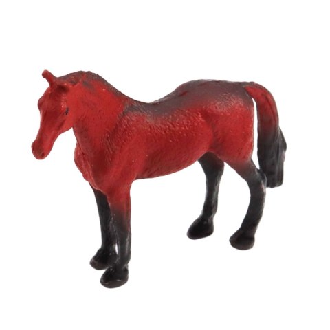 Zestaw Mini Figurki Konie Rasy Brązowy Czarny Szary 5-6cm 6szt Zestaw Mini Figurki Konie Rasy Brązowy Czarny Szary 5-6cm 6szt