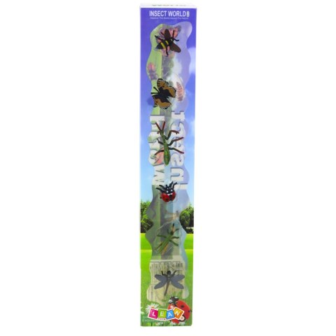 Zestaw Mini Figurki Owady Osa Modliszka Biedronka 4-6cm 6szt Zestaw Mini Figurki Owady Osa Modliszka Biedronka 4-6cm 6szt