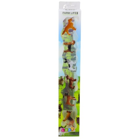 Zestaw Mini Figurki Psy Owczarek Niemiecki Jamnik Buldog Francuski 4cm 6szt Zestaw Mini Figurki Psy Owczarek Niemiecki Jamnik Buldog Francuski 4cm 6szt