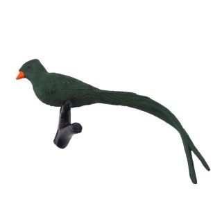 Zestaw Mini Figurki Ptaki Egzotyczne Hibiskus Żółty 4-11cm 6szt