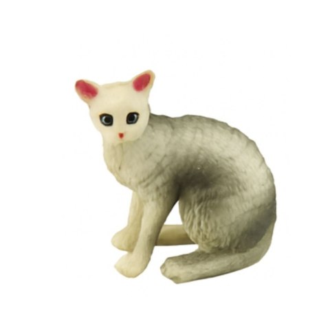 Zestaw Mini Figurki Rasy Kotów Koty Miska Do Karmienia 4-6cm 7szt Zestaw Mini Figurki Rasy Kotów Koty Miska Do Karmienia 4-6cm 7szt