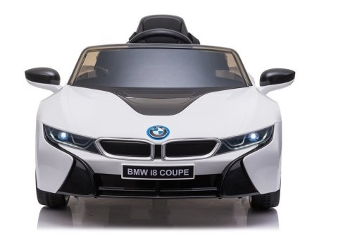 AUTO NA AKUMULATOR DLA DZIECKA BMW I8 COUPE PILOT SKÓRA LED EVA PANEL MP3 AUTO NA AKUMULATOR DLA DZIECKA BMW I8 COUPE PILOT SKÓRA LED EVA PANEL MP3