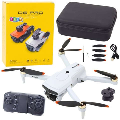 DRON ZDALNIE STEROWANY RC D6 PRO KAMERA LED OBRÓT 360 SILNIK BS PILOT 2.4G DRON ZDALNIE STEROWANY RC D6 PRO KAMERA LED OBRÓT 360 SILNIK BS PILOT 2.4G