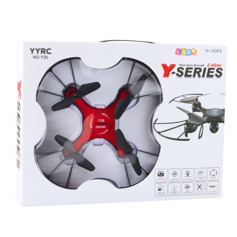DRON ZDALNIE STEROWANY RC Y20 UFO OBRÓT 360 ŻYROSKOP PILOT 2.4G AKUMULATOR DRON ZDALNIE STEROWANY RC Y20 UFO OBRÓT 360 ŻYROSKOP PILOT 2.4G AKUMULATOR