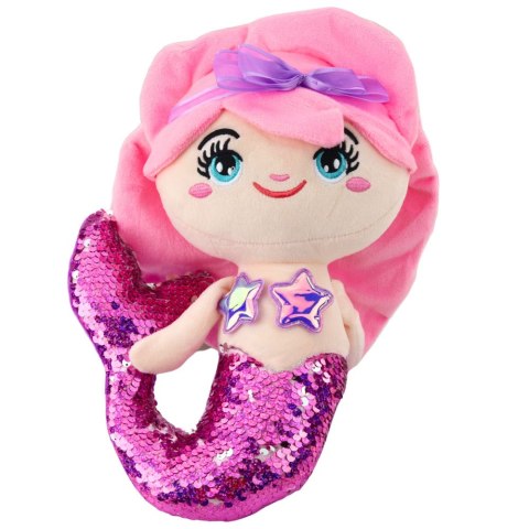SYRENKA PLUSZOWA LALKA SZMACIANA PRZYTULANKA 28CM OGON W CEKINY HAFT SYRENKA PLUSZOWA LALKA SZMACIANA PRZYTULANKA 28CM OGON W CEKINY HAFT