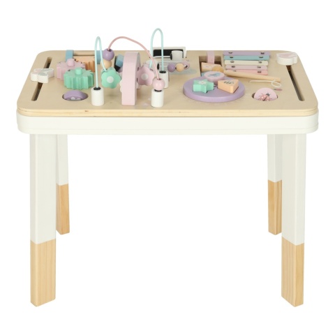 TABLICA MANIPULACYJNA STOLIK DREWNIANY MONTESSORI SORTER LULILO LUDO TABLICA MANIPULACYJNA STOLIK DREWNIANY MONTESSORI SORTER LULILO LUDO