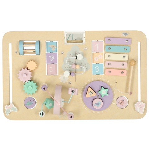 TABLICA MANIPULACYJNA STOLIK DREWNIANY MONTESSORI SORTER LULILO LUDO TABLICA MANIPULACYJNA STOLIK DREWNIANY MONTESSORI SORTER LULILO LUDO