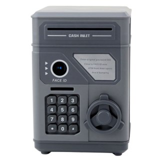 SKARBONKA DLA DZIECI SEJF ELEKTRONICZNY NA BATERIE PIN KLAWIATURA RÓŻOWY