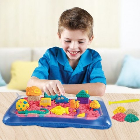 WOOPIE Piasek Kinetyczny 0,8 kg Zestaw w Koszyku z Foremkami + / WOOPIE Piasek Kinetyczny 0,8 kg Zestaw w Koszyku z Foremkami + /