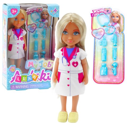 Zestaw Mini Laleczka Ankiki Lekarz Z Akcesoriami Do Leczenia Zestaw Mini Laleczka Ankiki Lekarz Z Akcesoriami Do Leczenia