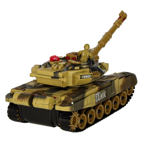 CZOŁG WALCZĄCY ZDALNIE STEROWANY RC WAR TANK 9993 DŹWIĘK LED PILOT 2.4G PUSTYNNY CZOŁG WALCZĄCY ZDALNIE STEROWANY RC WAR TANK 9993 DŹWIĘK LED PILOT 2.4G PUSTYNNY
