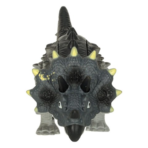 Dinozaur Triceratops zabawka interaktywna na baterie chodzi świeci ryczy Dinozaur Triceratops zabawka interaktywna na baterie chodzi świeci ryczy
