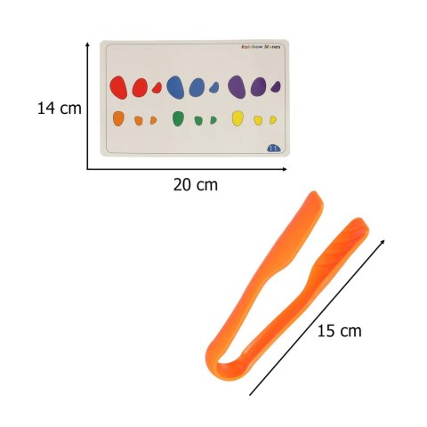 Kamyki kreatywne kolorowe układanka montessori 65 el. Kamyki kreatywne kolorowe układanka montessori 65 el.