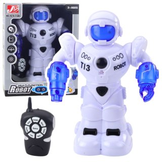 ROBOT ZDALNIE STEROWANY RC DUŻO FUNKCJI TAŃCZY ŚPIEWA PILOT ŚWIATŁA DŹWIĘKI